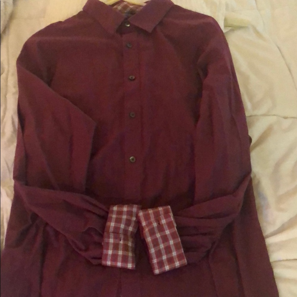 Men’s Geoffrey Beene Long sleeve button down shirt